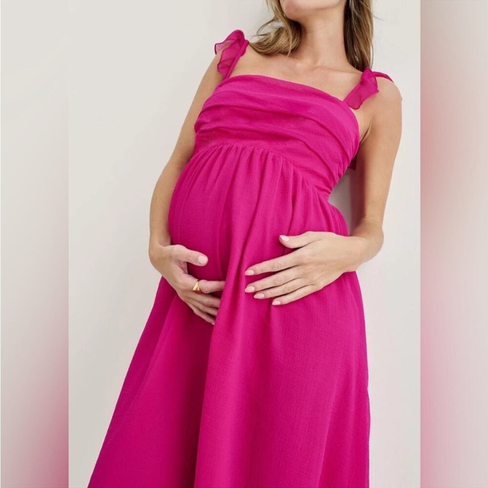 Hatch Pink Midi Dress